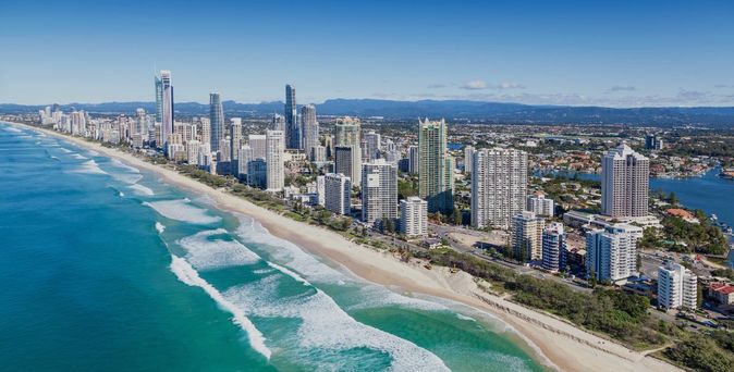 Gold Coast coastline